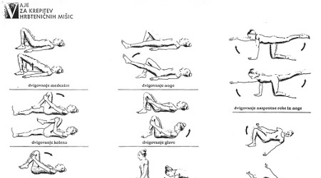 Vaje za krepitev hrbteničnih mišic Vaje za krepitev hrbteničnih mišic